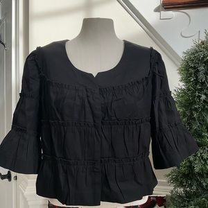 Berek Black bell sleeve jacket